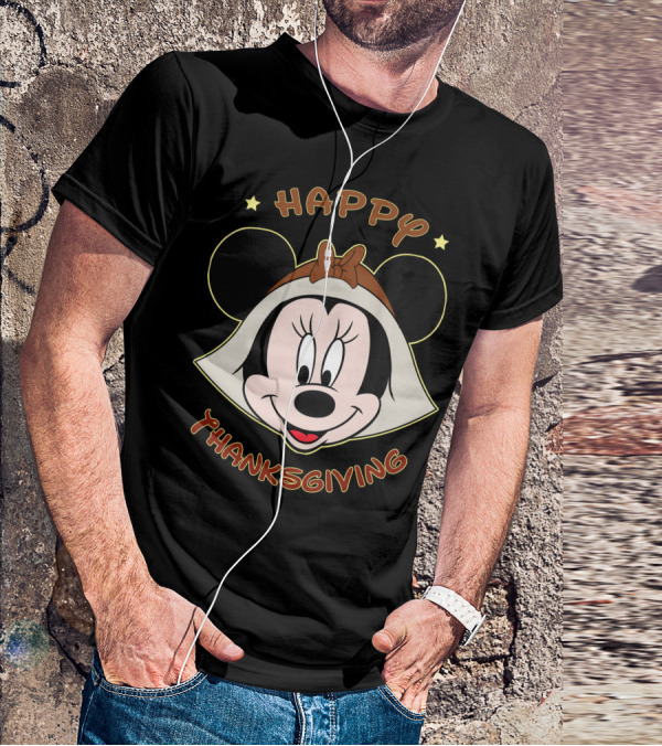 Happy Thanksgiving Minnie Mouse T-Shirt