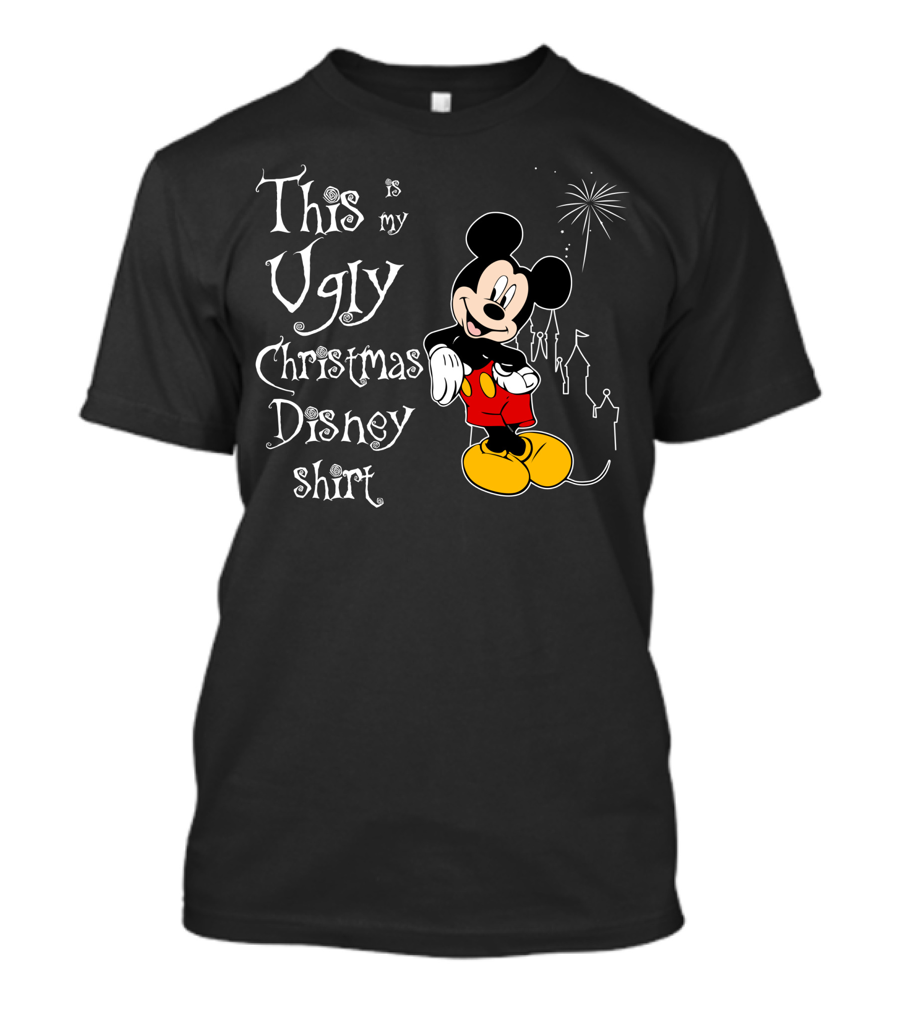 This Is My Ugly Christmas Disney T-Shirt