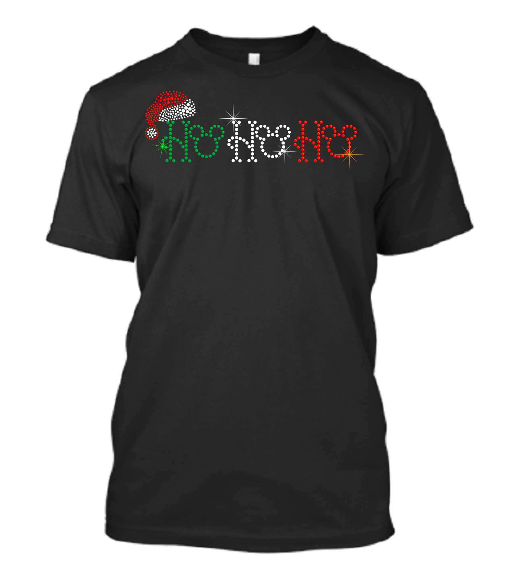 Ho Ho Ho Santa Hat Christmas T-Shirt