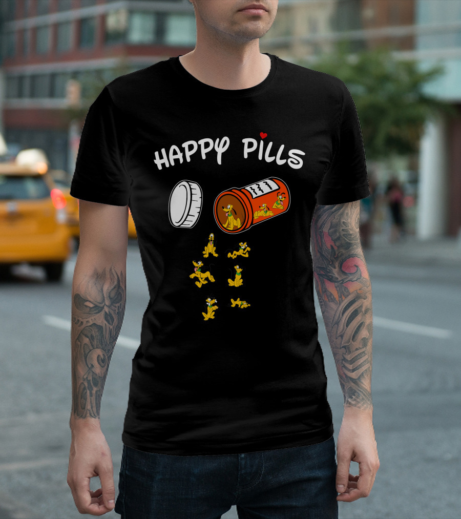 Happy Pills Pluto T-Shirt