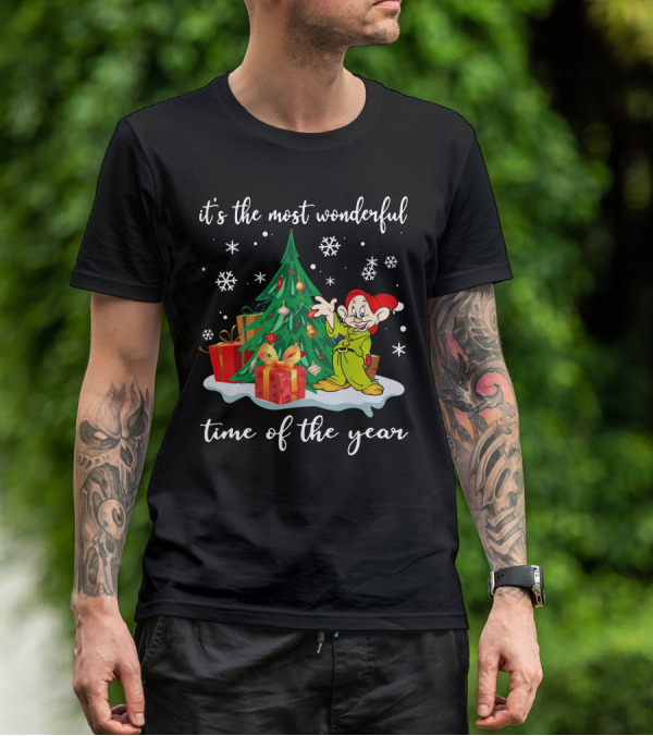 It's The Most Wonderful Time Of The Year Dopey Christmas Celebration T-Shirt