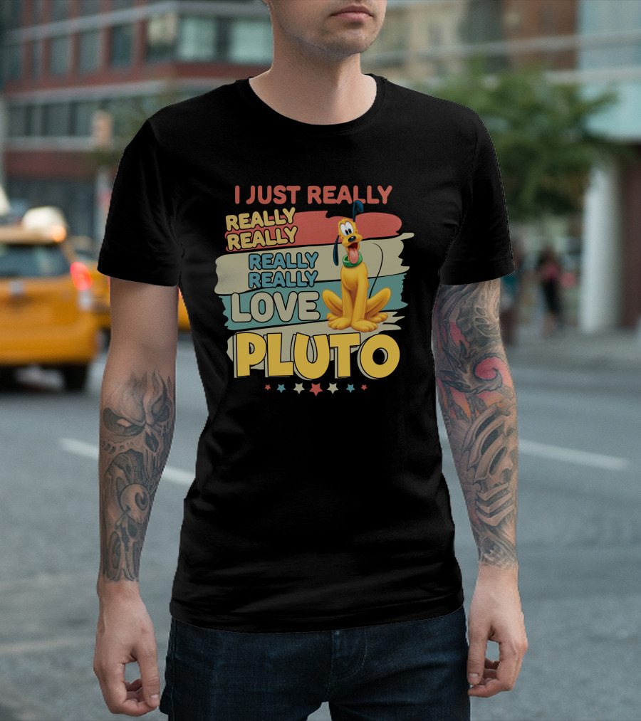 I Just Really Really Really Love Pluto T-Shirt