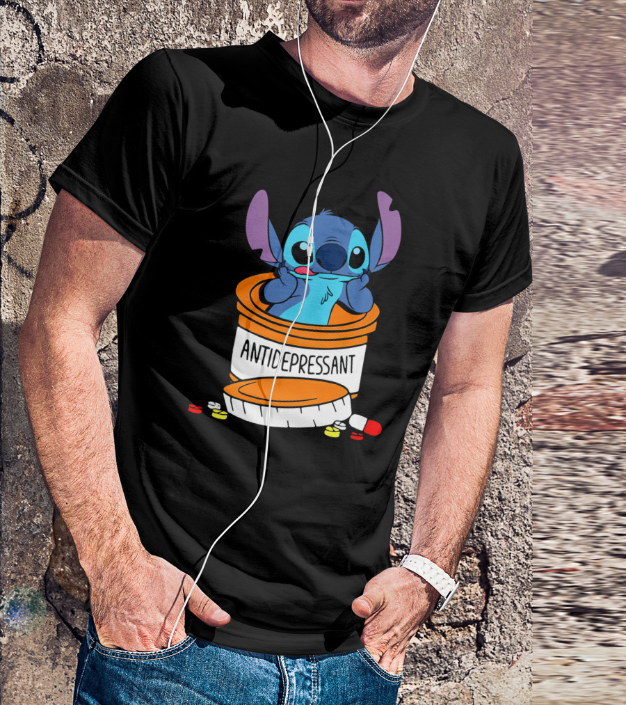 Stitch Antidepressant Rx T-Shirt