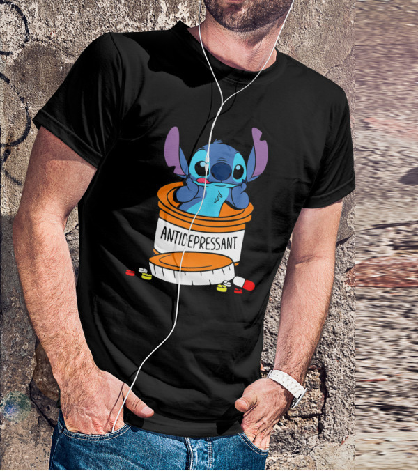 Stitch Antidepressant Rx T-Shirt