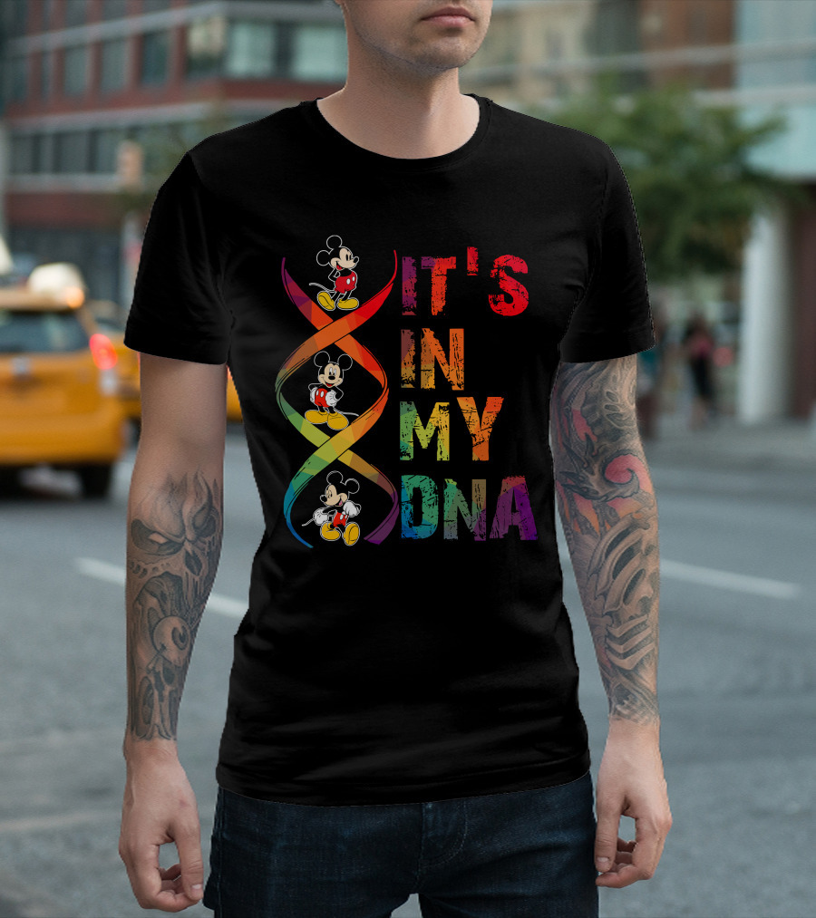 Mickey It's In My Dna T-Shirt