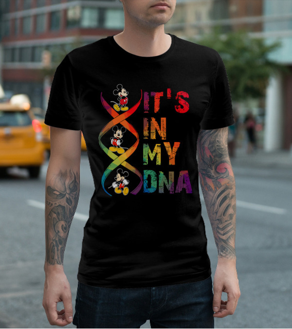 Mickey It's In My Dna T-Shirt