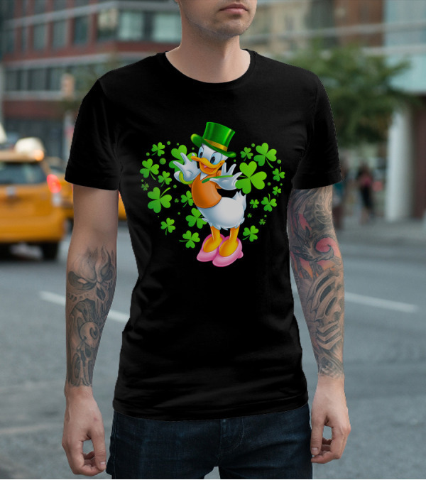 Daisy Duck St. Patrick's Day Shamrock Celebration T-Shirt