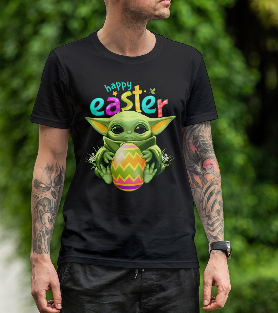 Happy Easter Baby Yoda T-Shirt