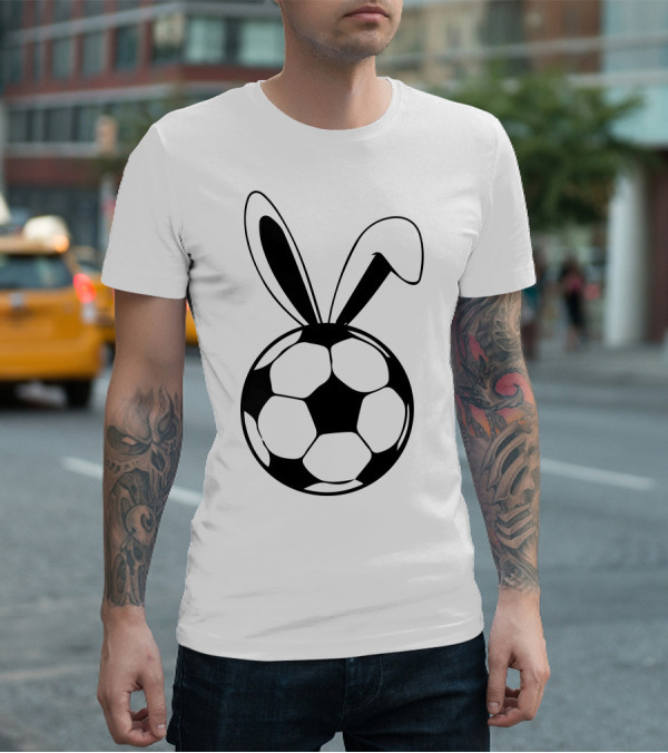 Rabbit Soccer Ball Fusion T-Shirt