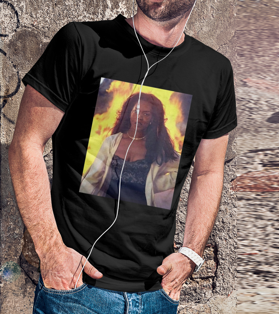 Waiting To Exhale Angela Bassett Fire Scene T-Shirt