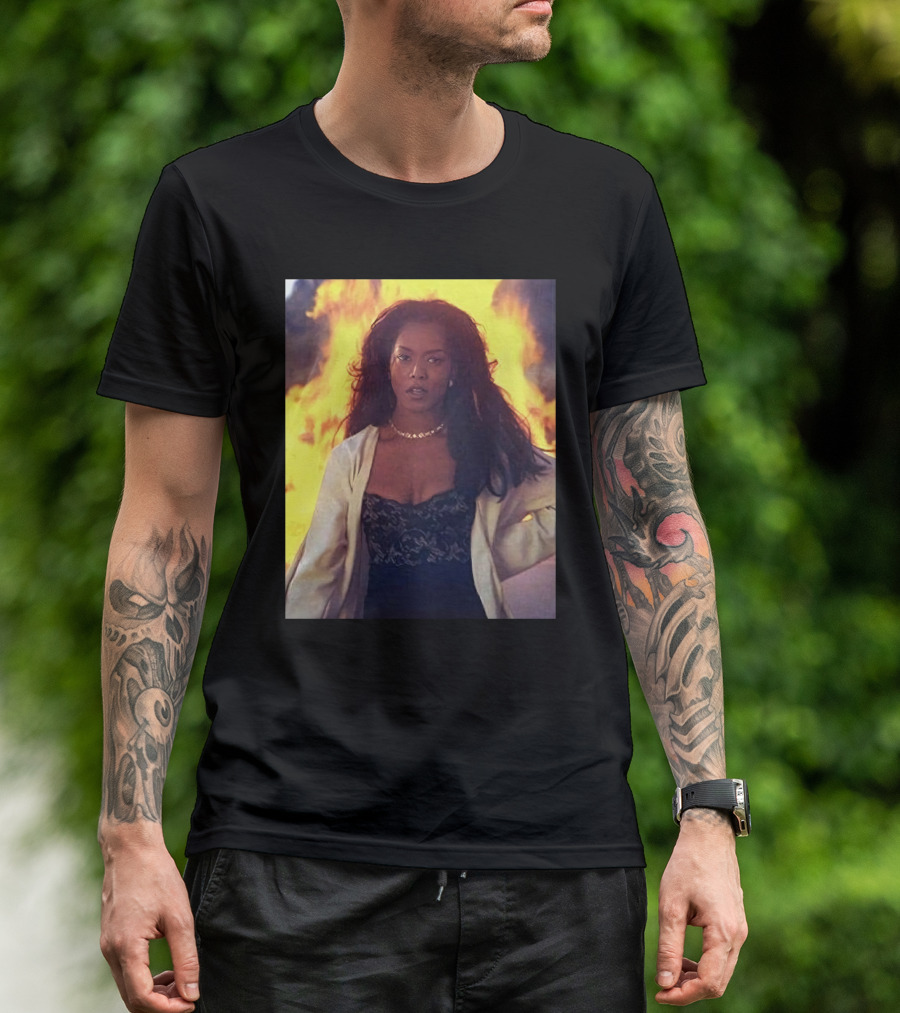Waiting To Exhale Angela Bassett Fire Scene T-Shirt