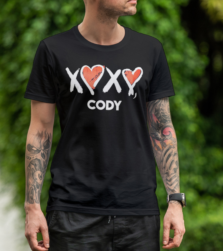 XOXO Cody Heart And Cross T-Shirt