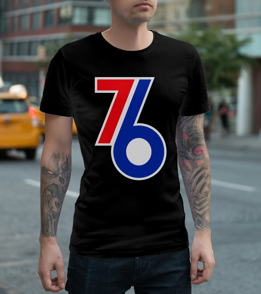 76ers City Edition Basketball Team T-Shirt