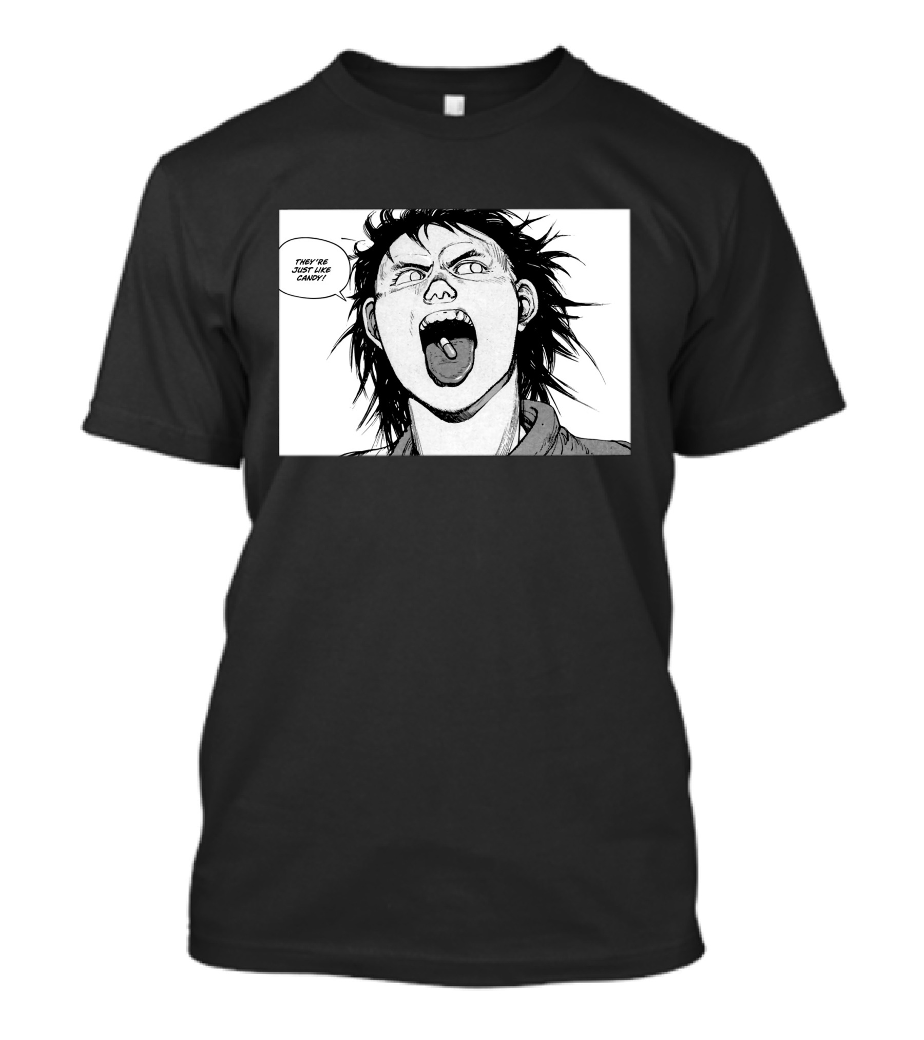 Akira Tetsuo They're Just Like Candy Pill T-Shirt