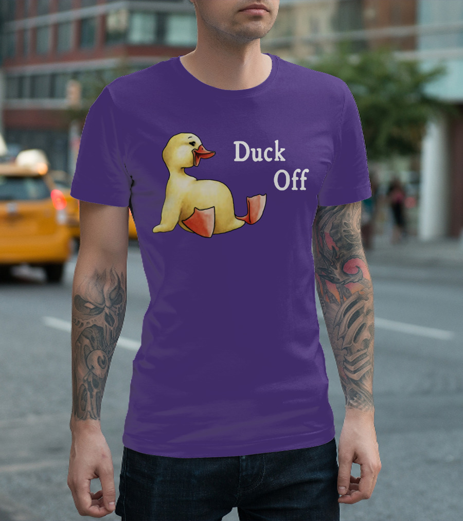 Duck Off Funny Sitting Duck T-Shirt