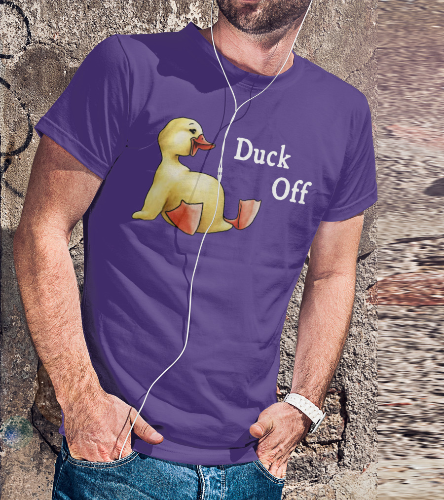 Duck Off Funny Sitting Duck T-Shirt