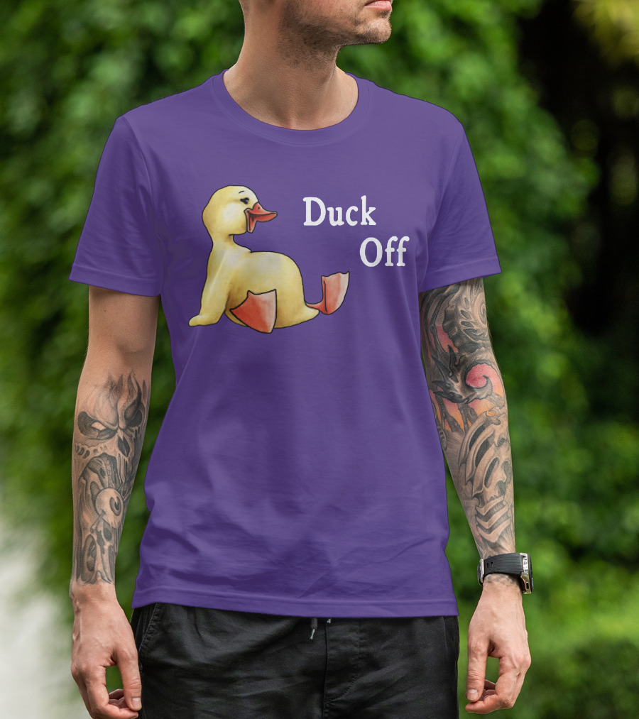 Duck Off Funny Sitting Duck T-Shirt