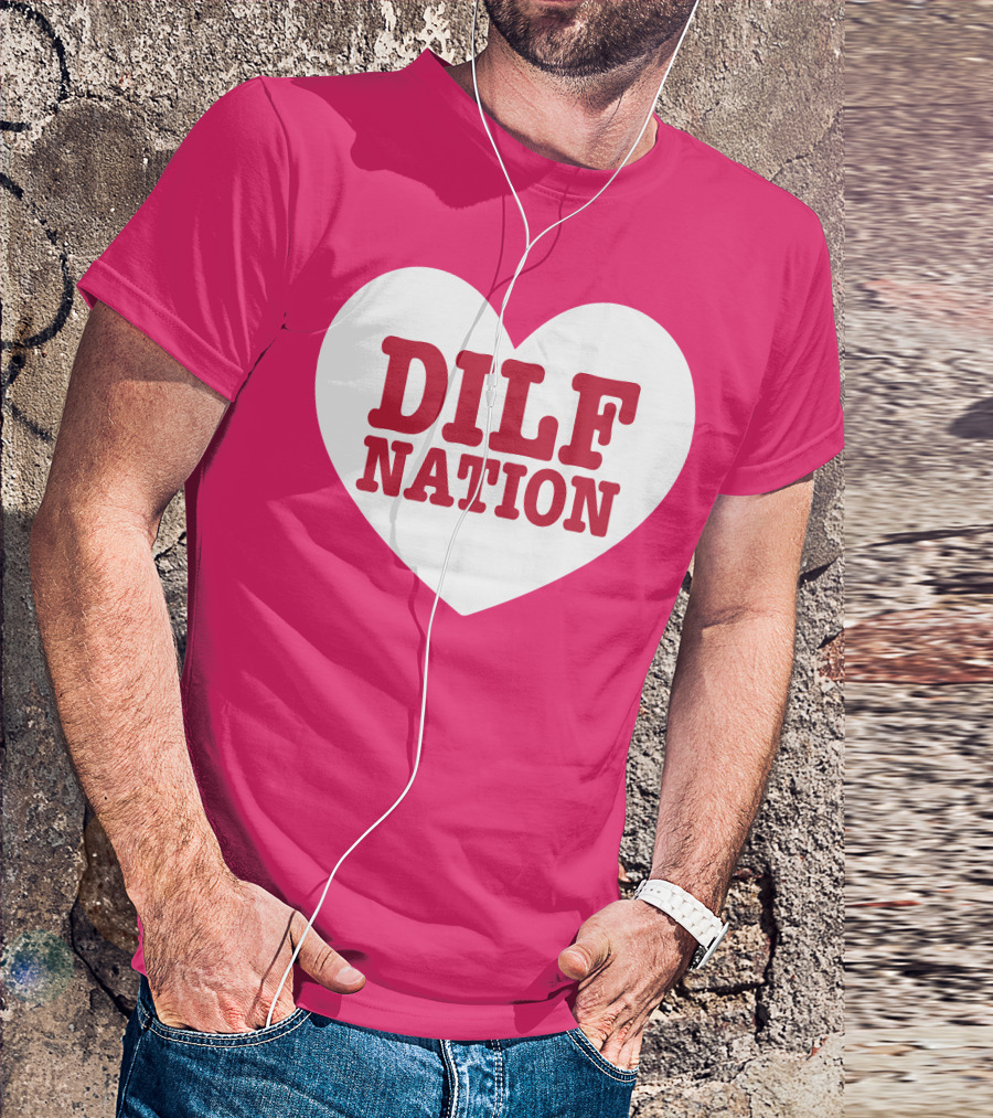 DILF NATION Heart Classic T-Shirt