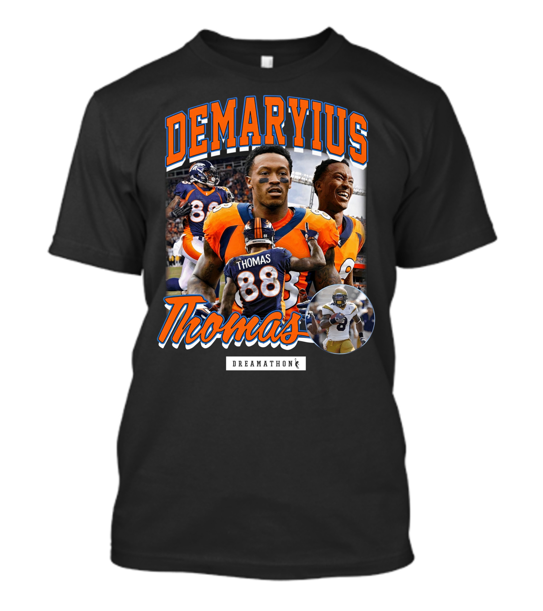 Demaryius Thomas Dreamathon Denver Football Player 88 T-Shirt