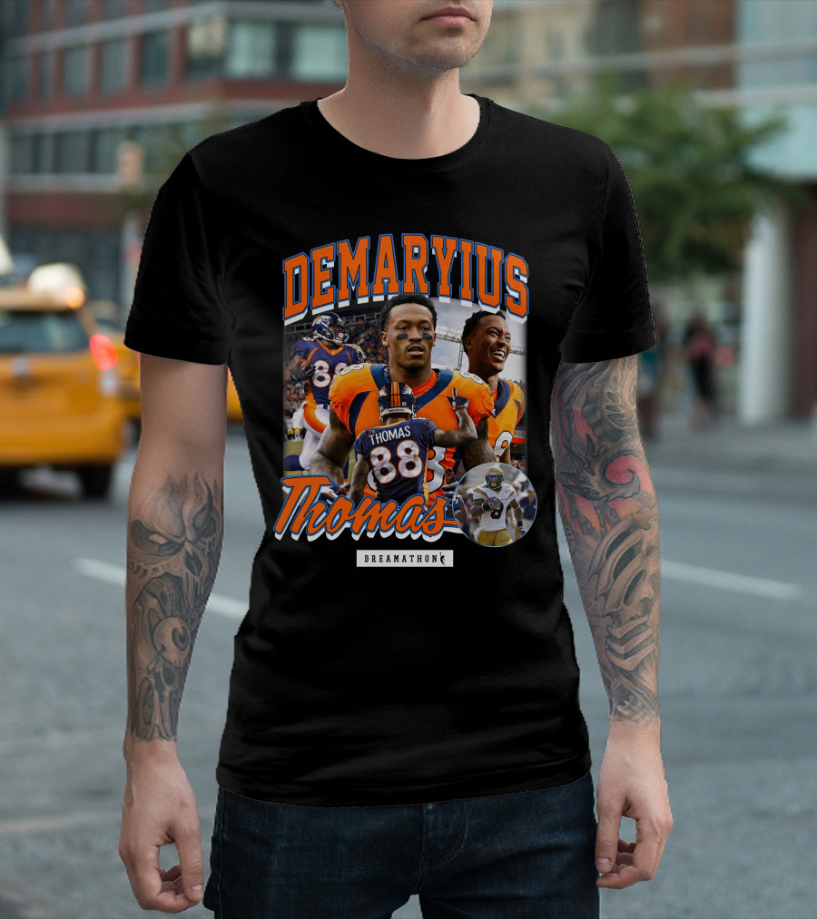 Demaryius Thomas Dreamathon Denver Football Player 88 T-Shirt