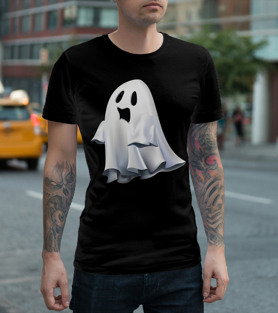 Scare Ghost Classic Halloween Phantom T-Shirt