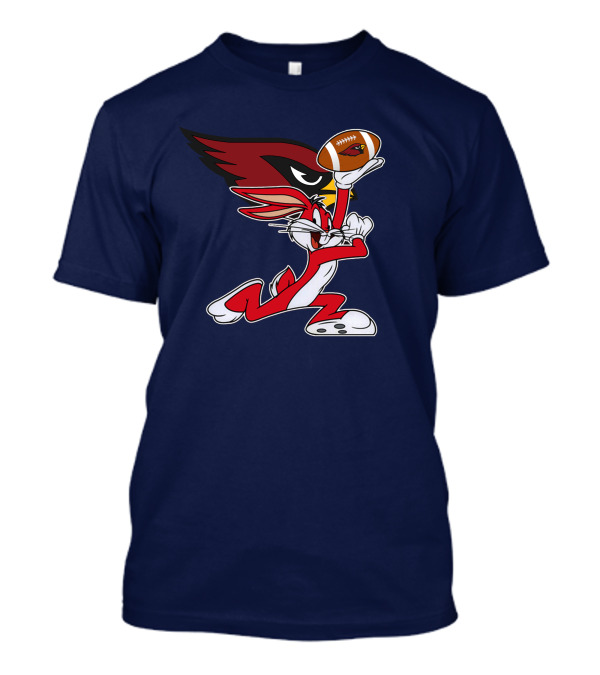 Arizona Cardinals Bugs Bunny Football Chiefs T-Shirt