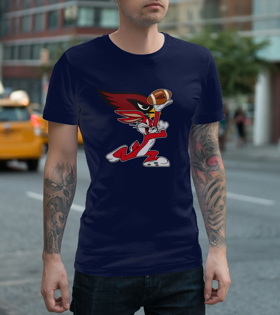 Arizona Cardinals Bugs Bunny Football Chiefs T-Shirt