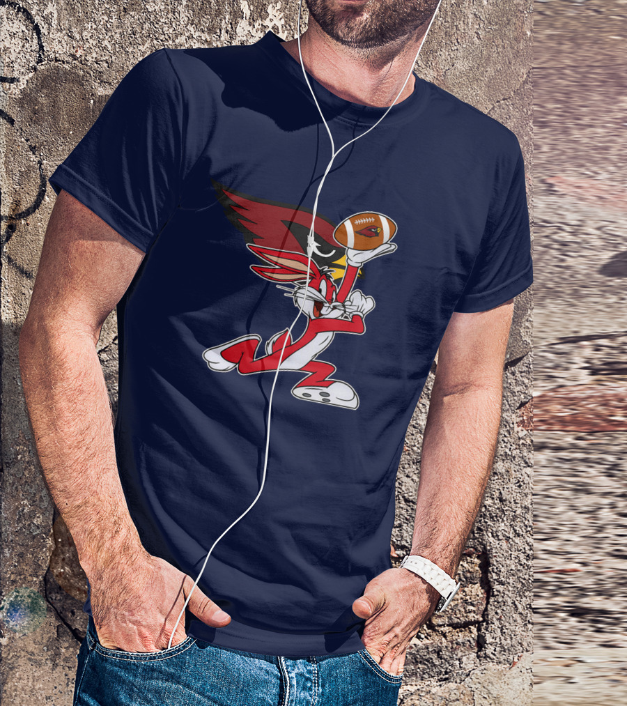Arizona Cardinals Bugs Bunny Football Chiefs T-Shirt