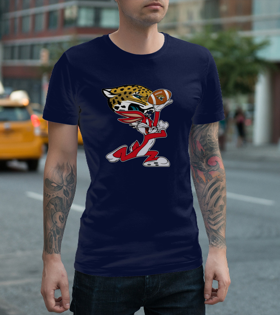 Jacksonville Jaguars Football Bunny Chiefs Collaboration T-Shirt