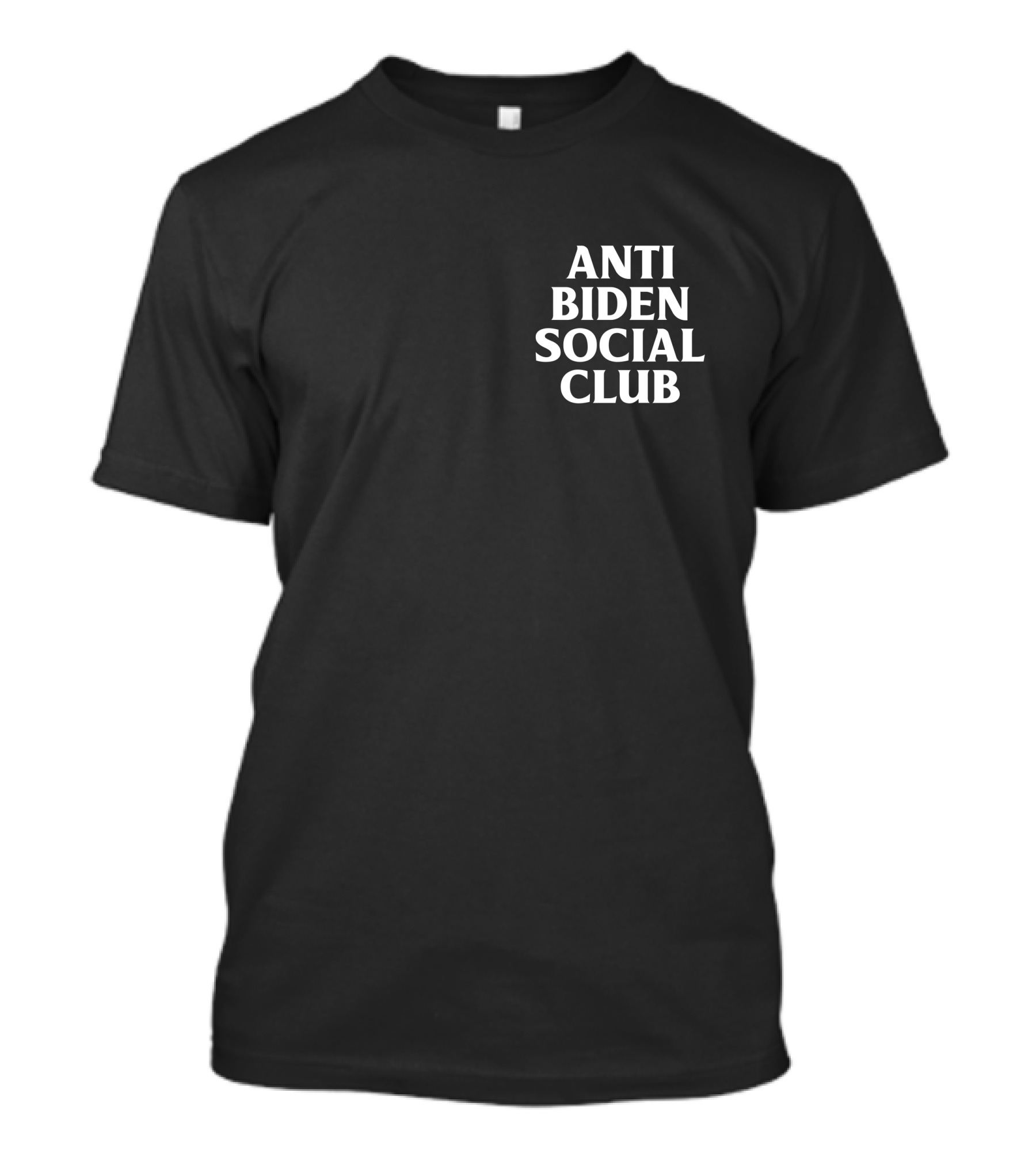 Brittany Aldean Anti Biden Social Club Black Text Simple T-Shirt