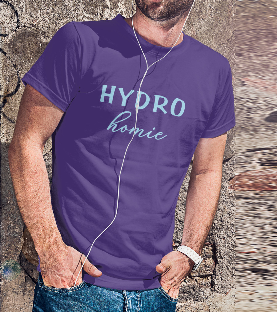 Hydro Homie Water Lover Womens H2o T-Shirt