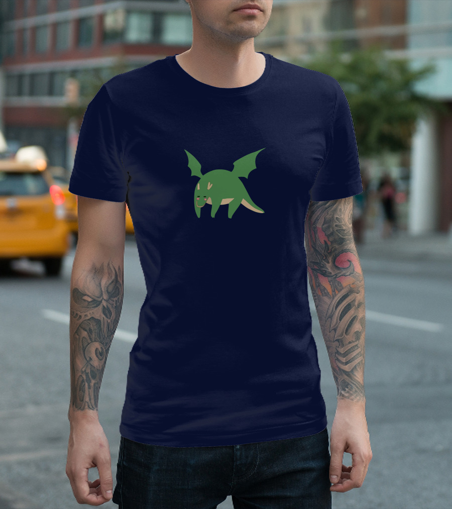 New Kobayashi San Chi No Maid Dragon Kawaii Green Dragon Character T-Shirt