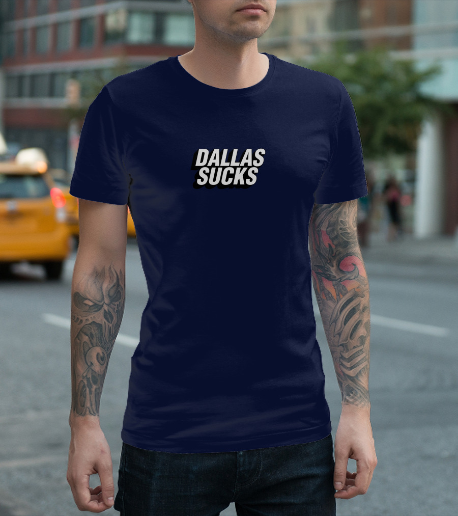 Ny Post Dallas Sucks Tee-Shirt Fan Sentiment T-Shirt