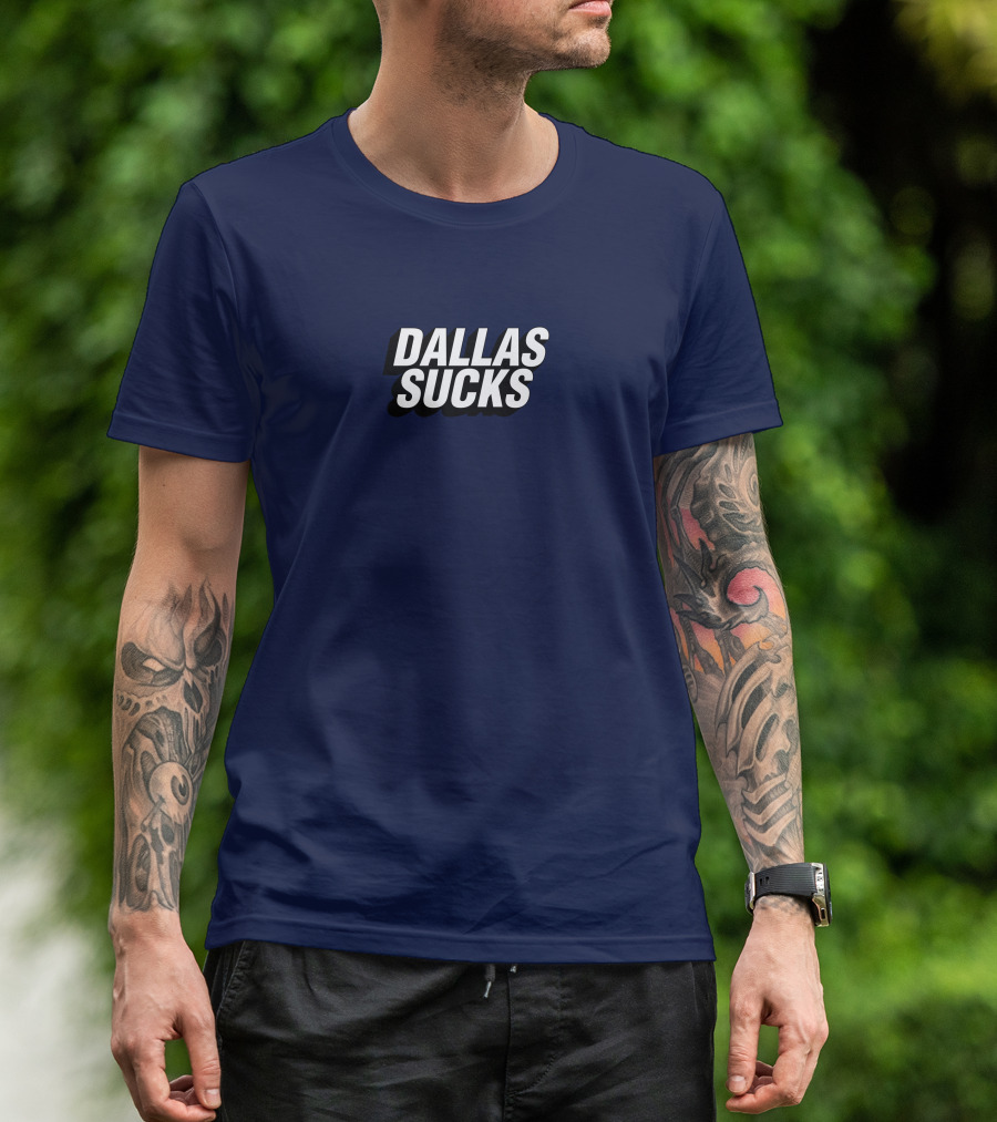 Ny Post Dallas Sucks Tee-Shirt Fan Sentiment T-Shirt
