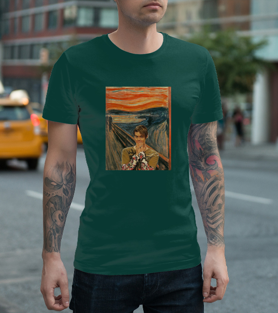 Livefromnewyork Stefon X The Scream Fusion T-Shirt