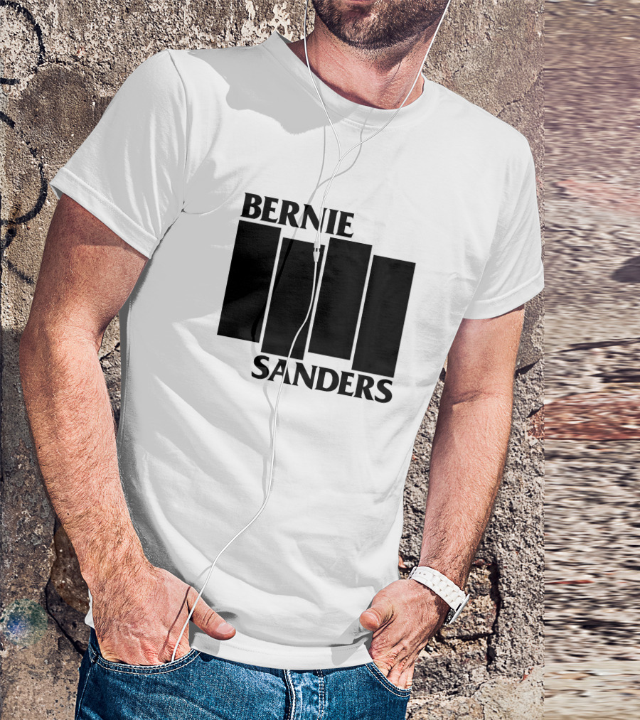 Bernie Sanders Black Flag T-Shirt