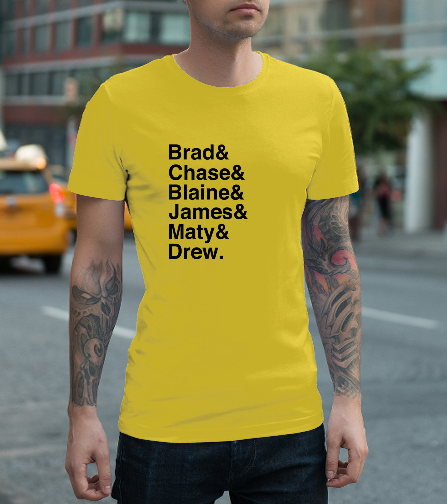 Brad Chase Blaine James Maty Drew 573 Tees Collaboration T-Shirt
