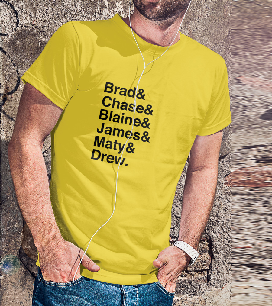 Brad Chase Blaine James Maty Drew 573 Tees Collaboration T-Shirt