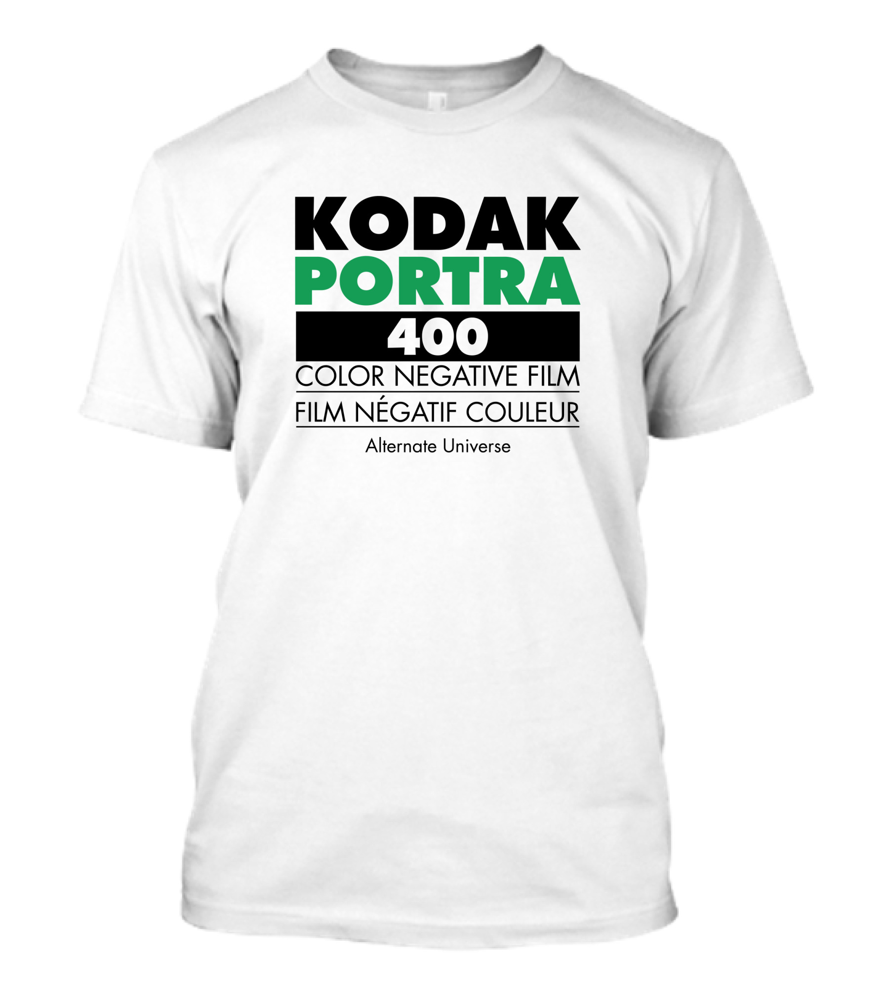 KODAK PORTRA 400 Color Negative Film Alternate Universe T-Shirt