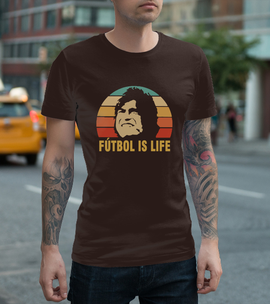 Fútbol Is Life Retro Dani Rojas T-Shirt