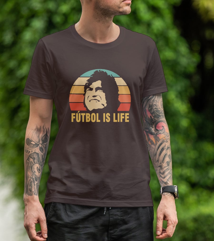 Fútbol Is Life Retro Dani Rojas T-Shirt