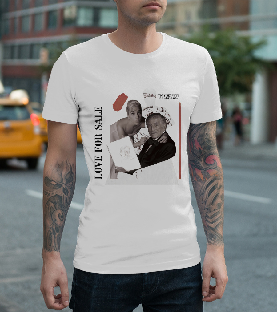 LOVE FOR SALE TONY BENNETT and LADY GAGA T-Shirt
