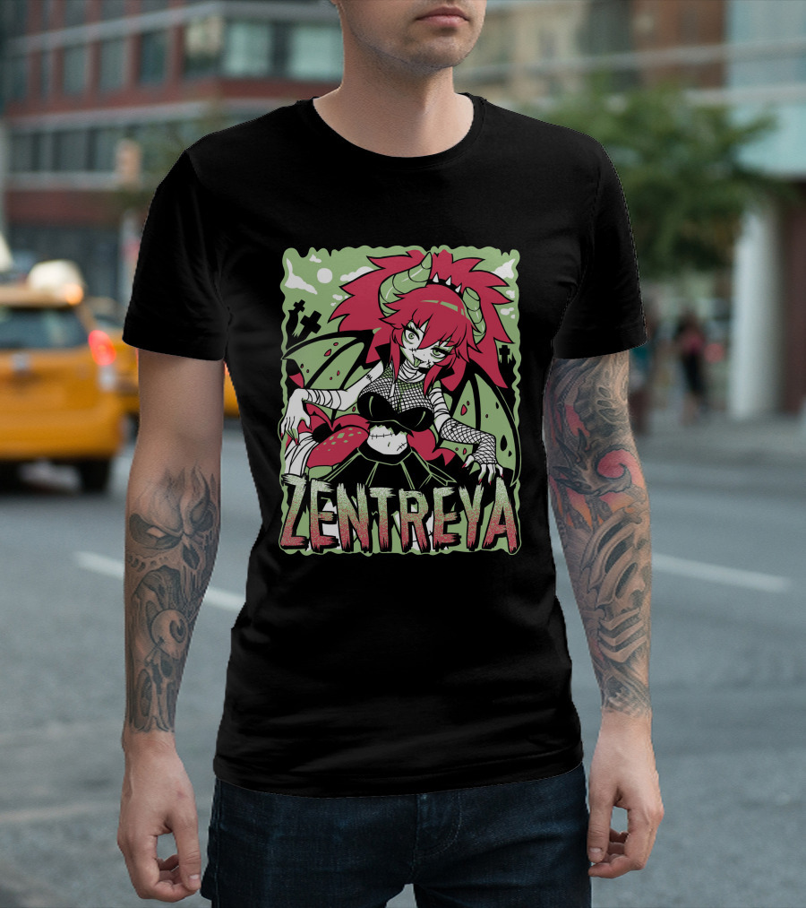 Zentreya Halloween Vtuber Monster T-Shirt
