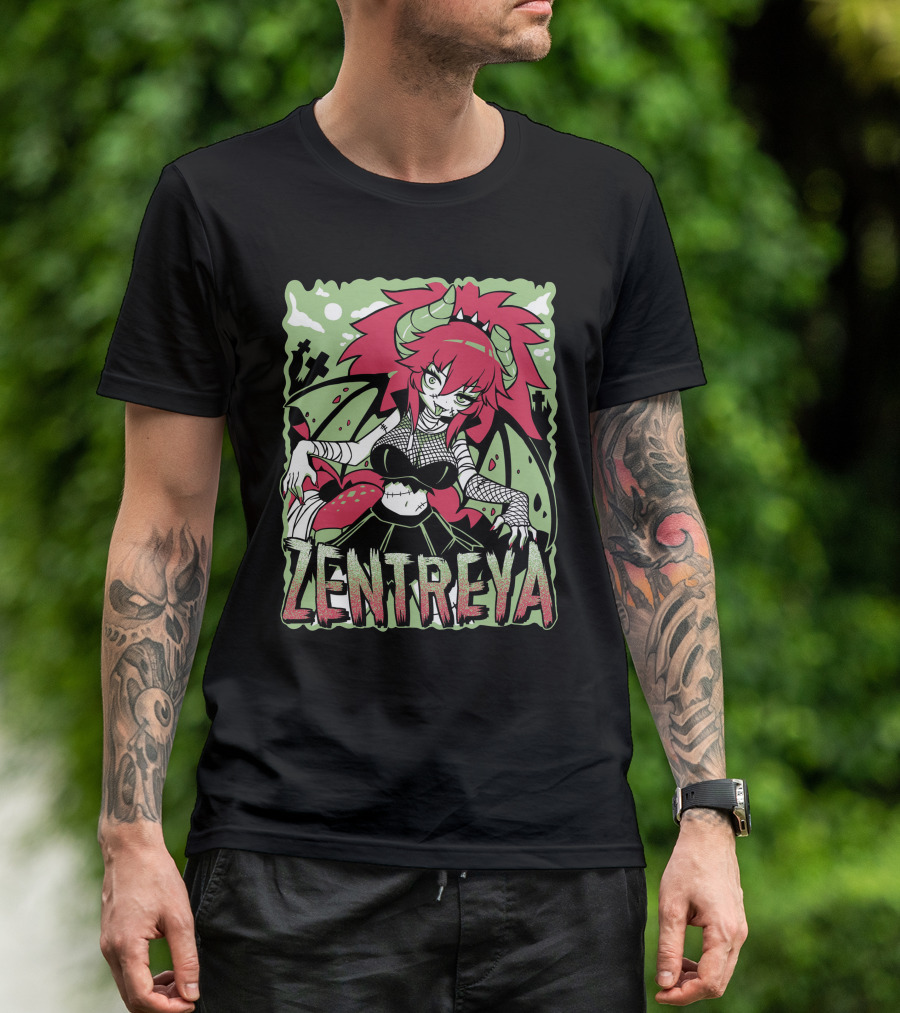 Zentreya Halloween Vtuber Monster T-Shirt