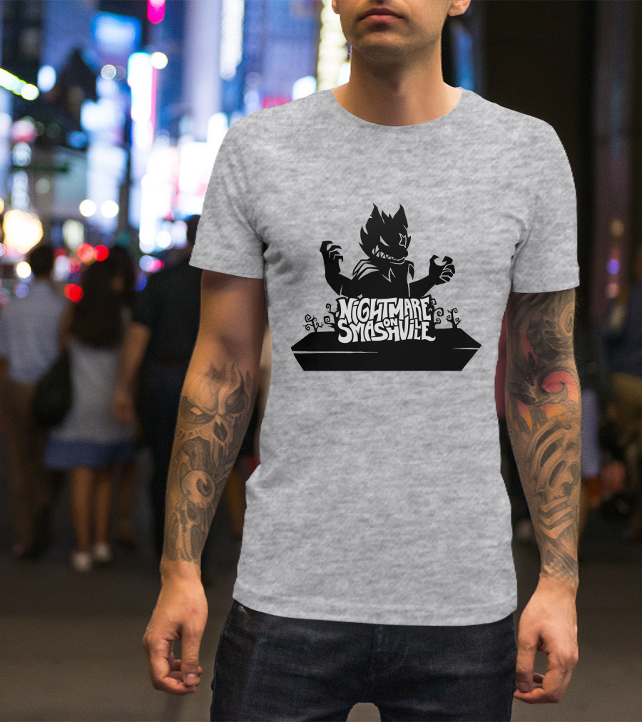Nightmare On Smashville Werewolves Halloween T-Shirt
