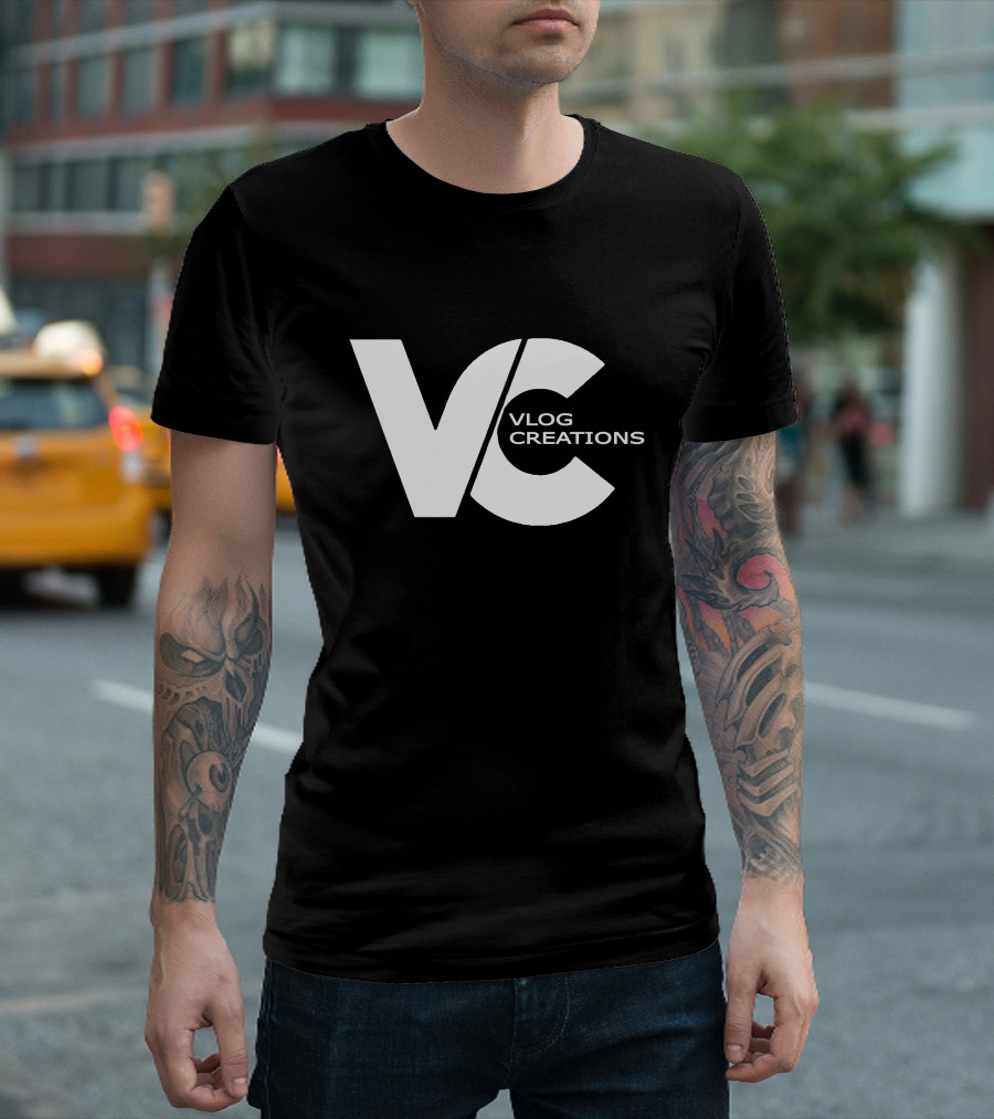VC VLOG CREATIONS LOGO T-Shirt
