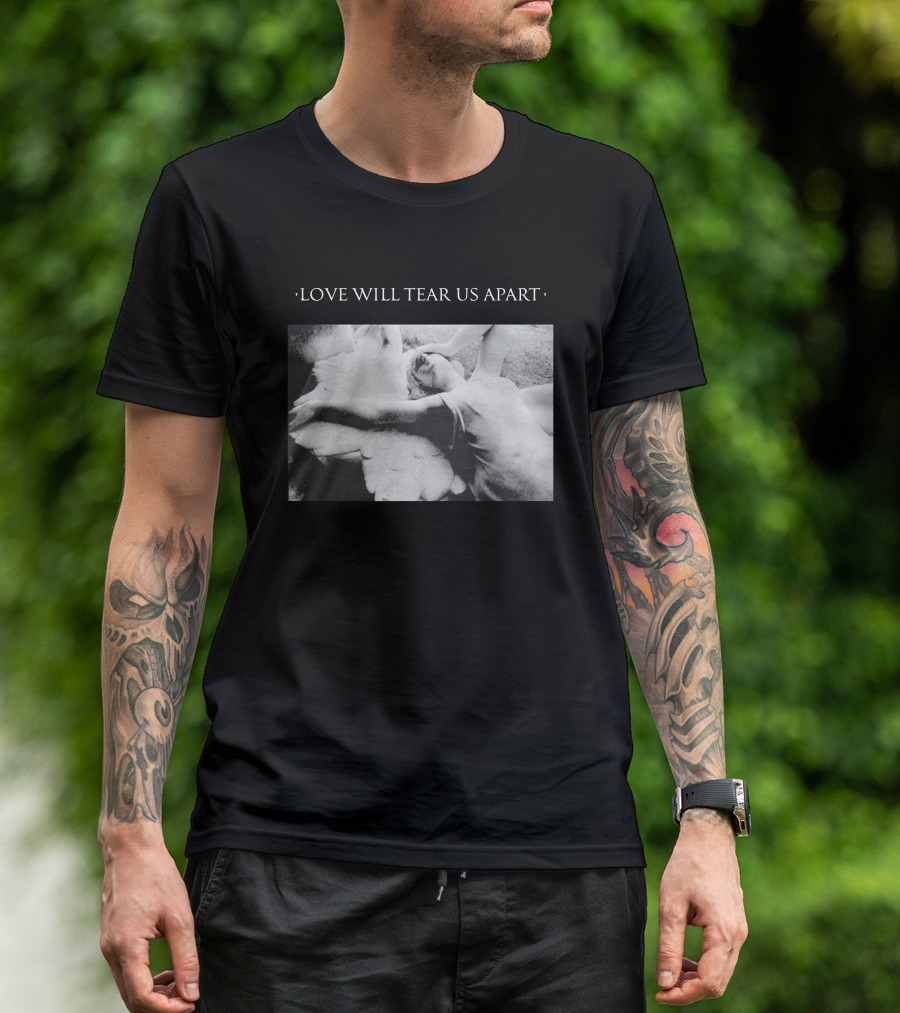 Love Will Tear Us Apart Angel Sculpture T-Shirt