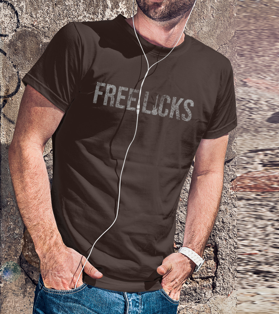 Free Licks Chris Evans Guitar Caption T-Shirt