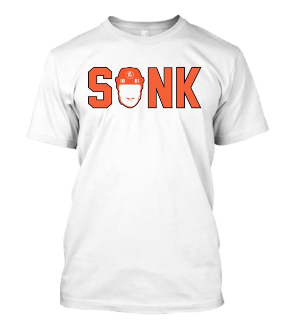 Spittin' Chiclets Sonk Phi Hockey Helmet T-Shirt