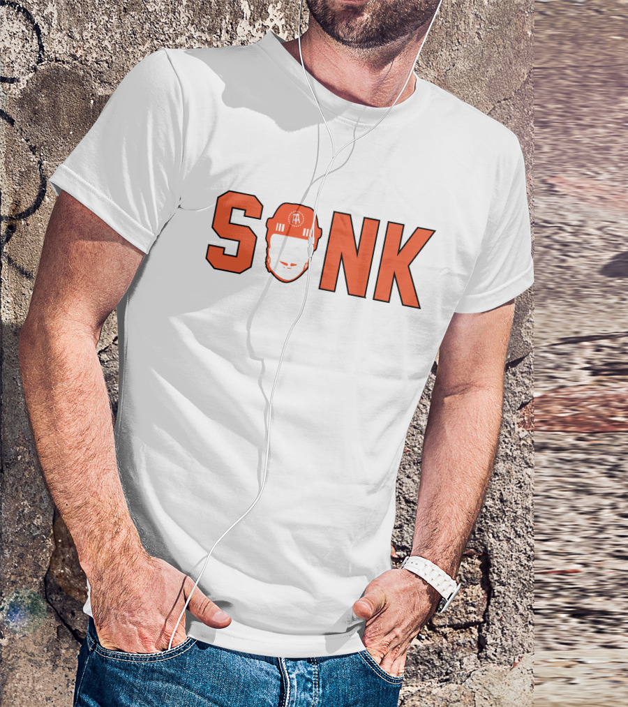 Spittin' Chiclets Sonk Phi Hockey Helmet T-Shirt